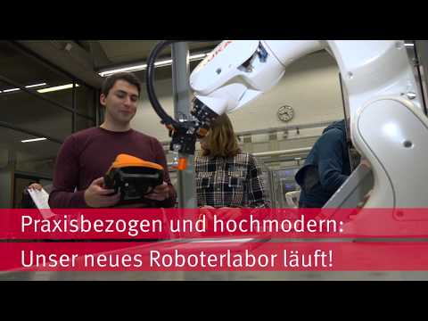 Neues Roboterlabor an der HsKA