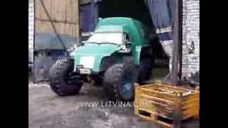 preview picture of video 'Вездеход Литвина.Off-road vehicle LITVINA - cargo variant'