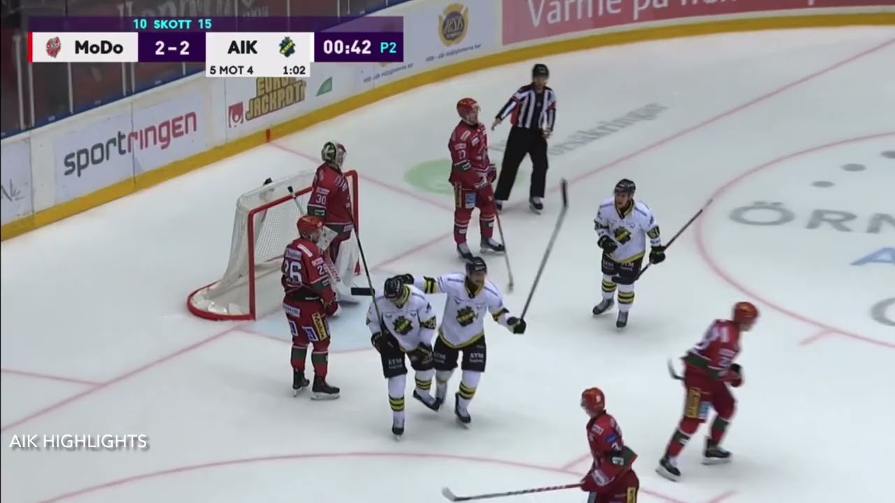 Modo - AIK | Hockeyallsvenskan 2022/23 Omgång 1