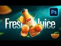 TOP NOTCH Product Manipulation Advertising Design Full Photoshop Tutorial