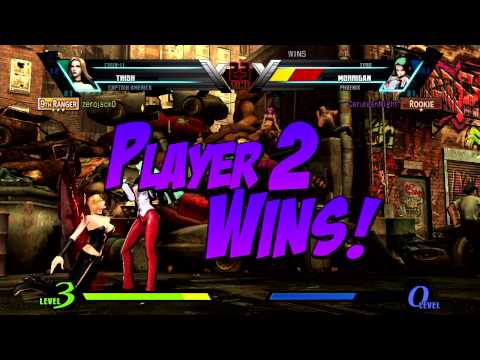 Ultimate Marvel vs Capcom 3 (PS3) -- Player Lobby with ZeroJack0