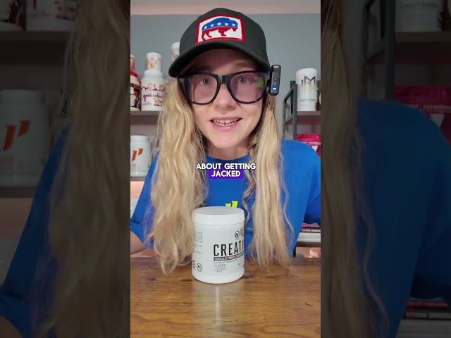 Creatine Without Exercise? Nutristat Creatine + Creapure