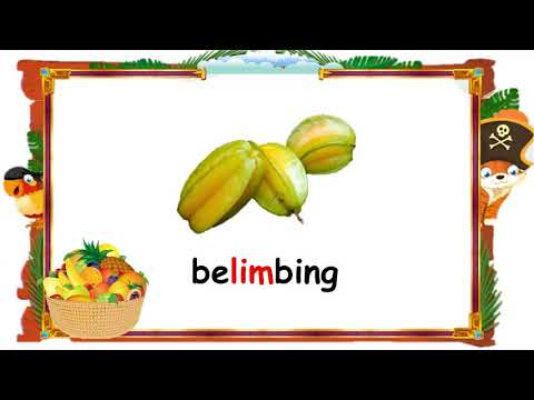 Mengenal buah-buahan | buah - buahan di Malaysia | nama buah