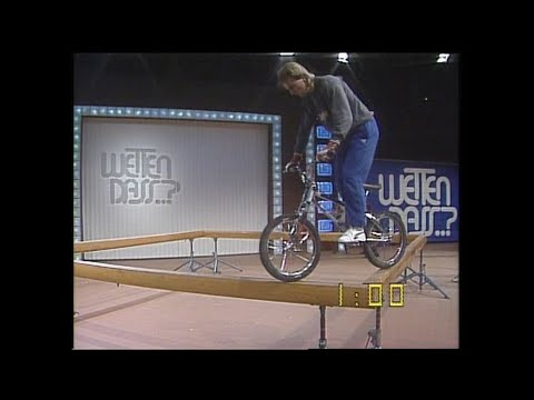 Hans Jörg Rey Wetten Dass..? Trial 21.02.1987 ZDF