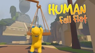 Human Fall Flat - Exploring Aztec Ruins! - Let&#39;s Play Human Fall Flat Gameplay