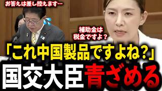 【参政党】中国産EV車に私たちの税金が！？参政党副代表の吉川里奈議員が国会で問い詰める！！