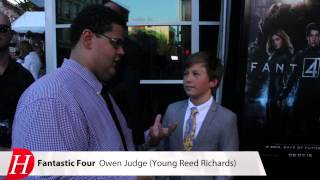 FANTASTIC FOUR Interview: Owen Judge (Young Reed Richards) video