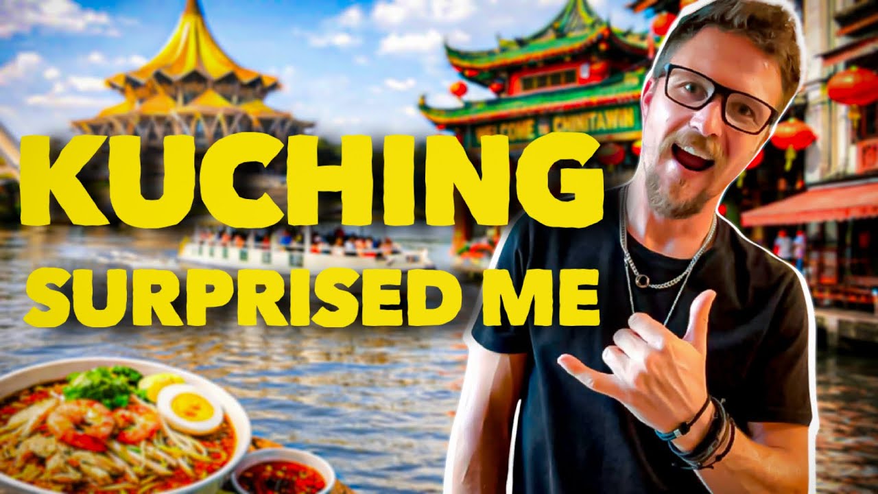 My First Day in Kuching 🇲🇾 | This City Caught Me Off Guard