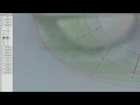 Autodesk Alias - Tutorial 8 - Auto Fabrica Type 2 Motorcycle Tank