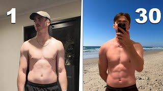 I Trained Abs Everyday for 30 Days... (Crazy Results)
