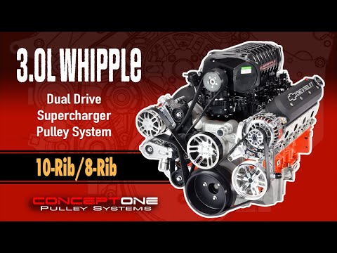 Whipple 3.0L Supercharger Accessory Drive WK-1815-30 | Chevy LS