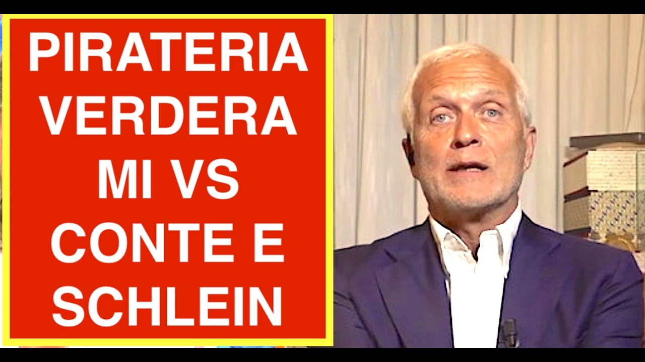 "PIRATERIA" VERDERAMI VS CONTE E SCHLEIN