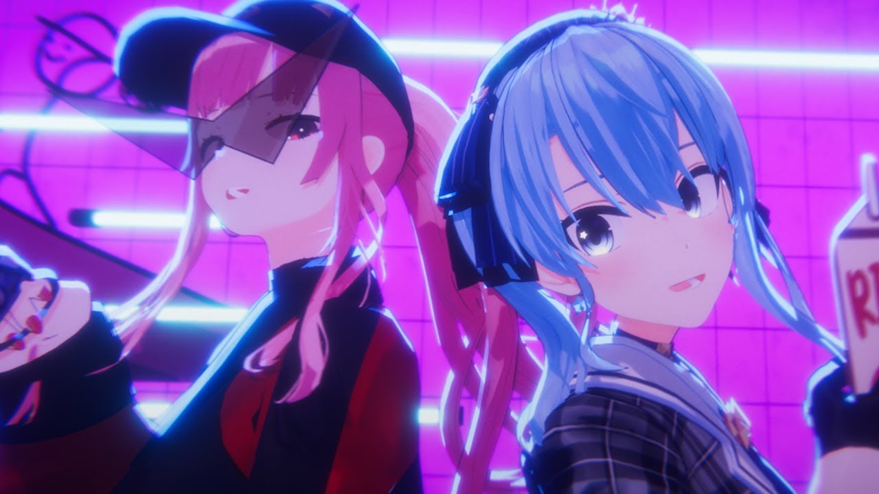 Kanauru MV | CapSule - Mori Calliope x Hoshimachi Suisei