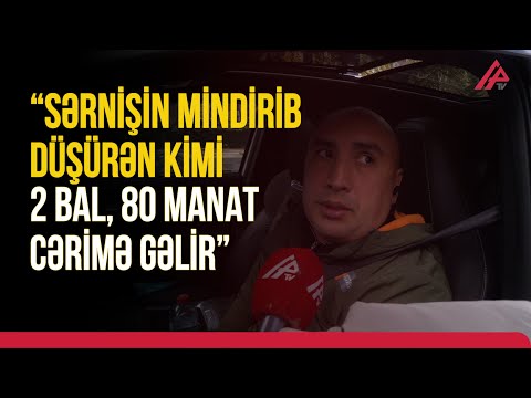 Sürücüləri ən çox narazı salan nədir? –Paytaxtda sorğu - APA TV