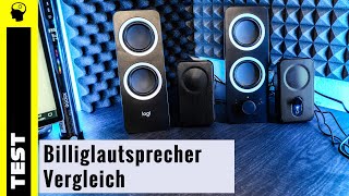 Billiglautsprecher Vergleich: Logitech Z200 vs Amazon Basics (Review)