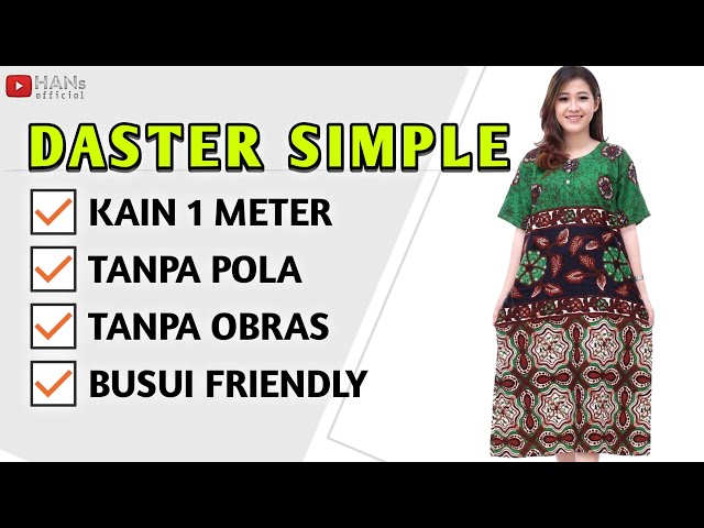 Video Pronunciation of Daster in Indonesian