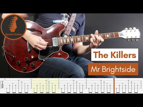 Mr Brightside - The Killers - Learn to Play! (Guitar Cover & Tab)