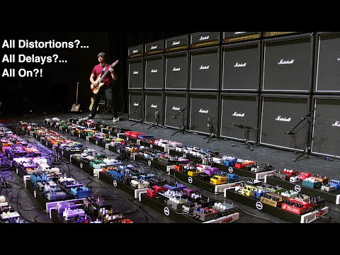 World's Largest Pedalboard (Part 2: extra experiments)
