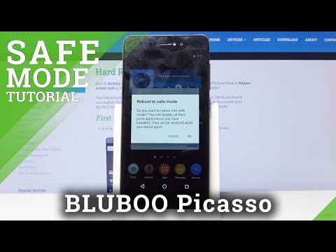 How to Enter & Quit Safe Mode in BLUBOO Picasso - Safe Mode Tutorial