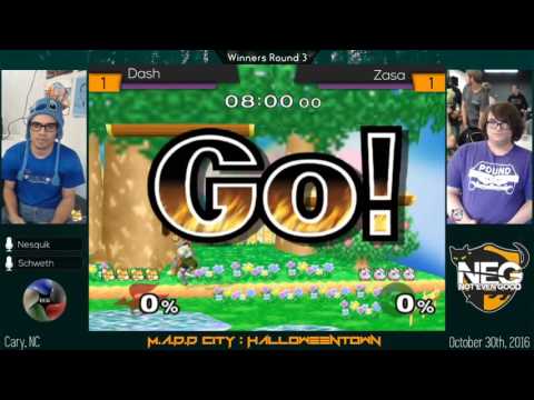 M.A.D.D City : Halloweentown - Dash vs Zasa - Winners Round 3