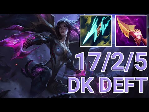 DK Deft Kai'Sa ADC VS Aphelios | KR Challenger Patch 13.12