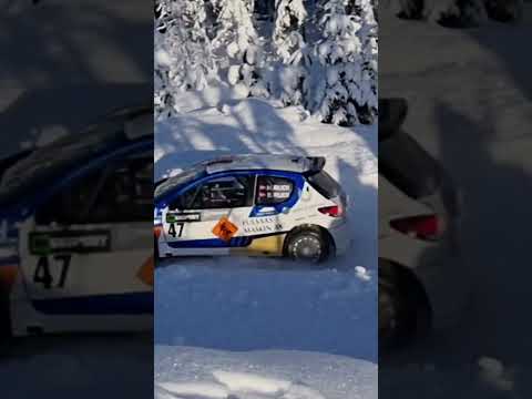 Heine Rudi | Peugeot 206 RC | Rally Elverum SS7 Melåsberget 2