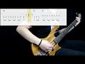 Blink 182 All The Small Things Bass Cover Play Along Tabs In Video