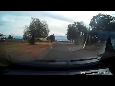 Viofo A118C 1080P Dash Camera Footage - Wilcannia, New South Wales