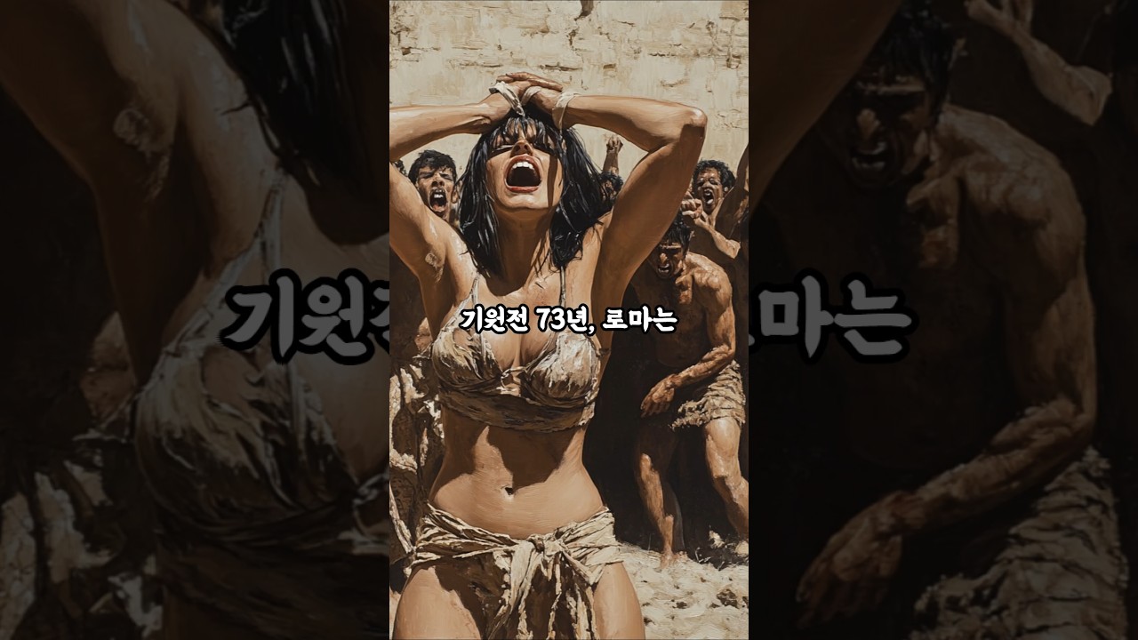 스파르타쿠스의 짧지만 강렬했던 저항 #역사 #스페셜 #쇼츠 #history #ai #shorts