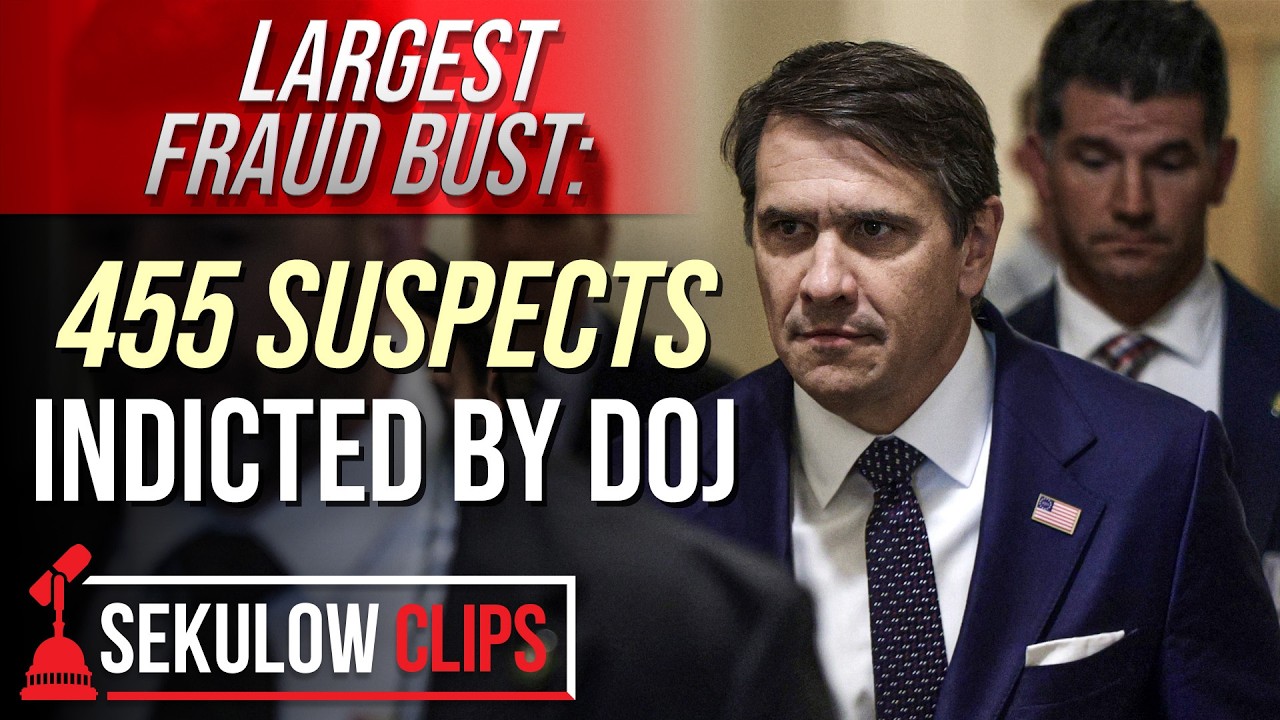 LARGEST FRAUD BUST: 455 Suspects Indicted by DOJ