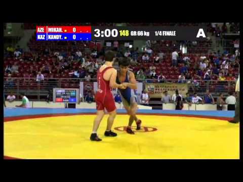 WWJC2013 / Ruhin Mikayilov - Janibek Kandibayev (KAZ) - GR 66 kg - 1/4 final