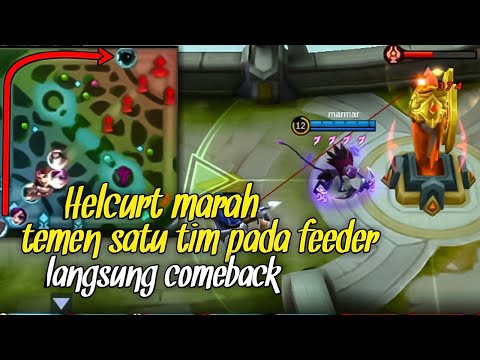 HELCURT EPIC COMEBACK SOLO RANK - mobile legends