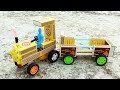 How To Make New Model Tractor With Trolley At Home Amazingtechtoy