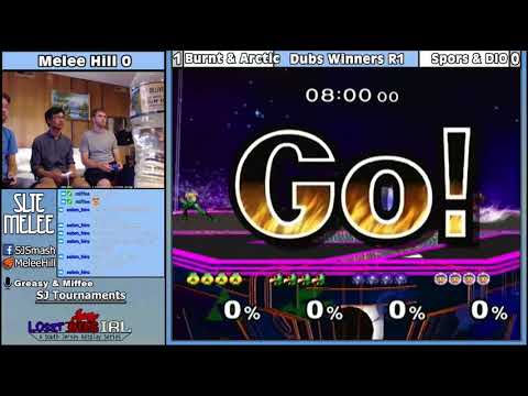 Melee Hill 0 Dubs: Burnt Beans & Arcitc Vs. Sporsinick & DIO  - WR2