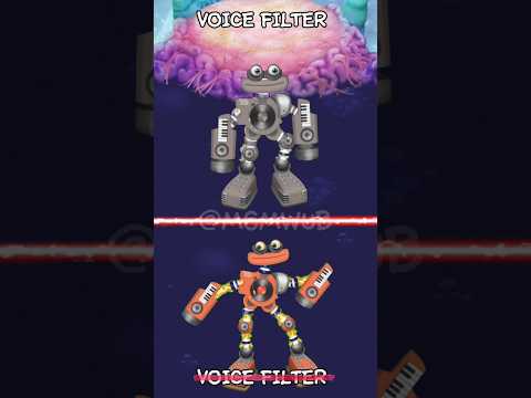 Rare Wubbox on Ethereal Island With and WITHOUT Voice FILTER... | My Singing Monsters || MSM Wub