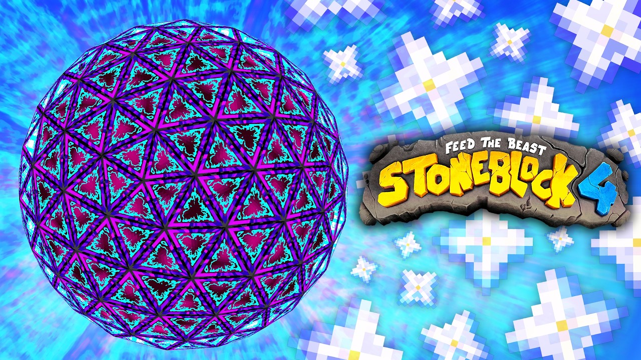 Minecraft StoneBlock 4 | MASSIVE DRACONIC ENERGY STORAGE & BACK TO BACK BOSS FIGHTS #15 [Stoneblock]