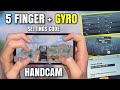 BEST 5 FINGER CLAW SETTINGS + SENSITIVITY with CODES! BE THE FASTEST🔥 iPhone 11 HANDCAM PUBG Mobile