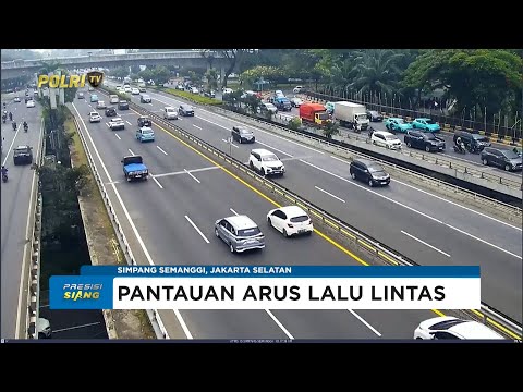 NTMC POLRI - PANTAUAN ARUS LALU LINTAS SIANG 07/08/25