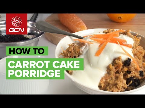 Pre-Ride Nutrition | Emma's Carrot Cake Porridge