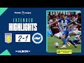 Extended PL Highlights: Aston Villa 2 Brighton 1