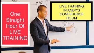 CAR SALES TRAINING: Andy Elliott Trains Sales People LIVE In His Conference Room