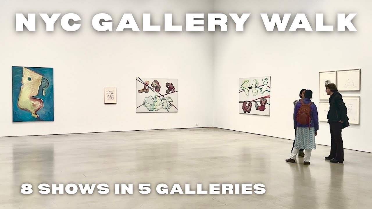 NYC Gallery Walk: Contemporary Painting + Historical Paintings + Minimalism + Conceptual Art + Film