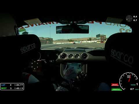 Sonoma Raceway. Shelby chaising me and my mustang 18 !