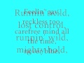 Marilyn Monroe-Running Wild (w/lyrics) 