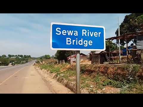 Welcome To SEWA RIVER BRIDGE - GONDAMA- 🇸🇱 VLog 2023 - Explore With Triple-A