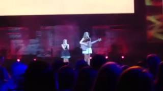 Lennon and Maisy, That's What's Up, Cover @ We Day MN