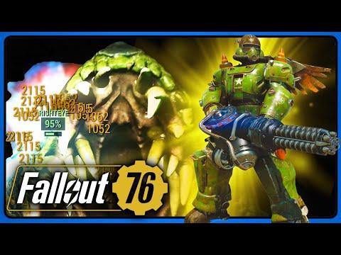 All The Damage and Only Damage. The Highest Damage Build in Fallout 76. Solo Snake ~ 25 seconds.