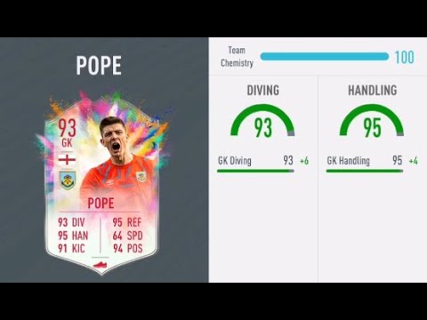 NICK POPE 93 RATED SUMMER HEAT REVIEW - SOLID GK BUT HE NEVER FIT INTO MY TEAM SO USED HIM FOR SBC!
