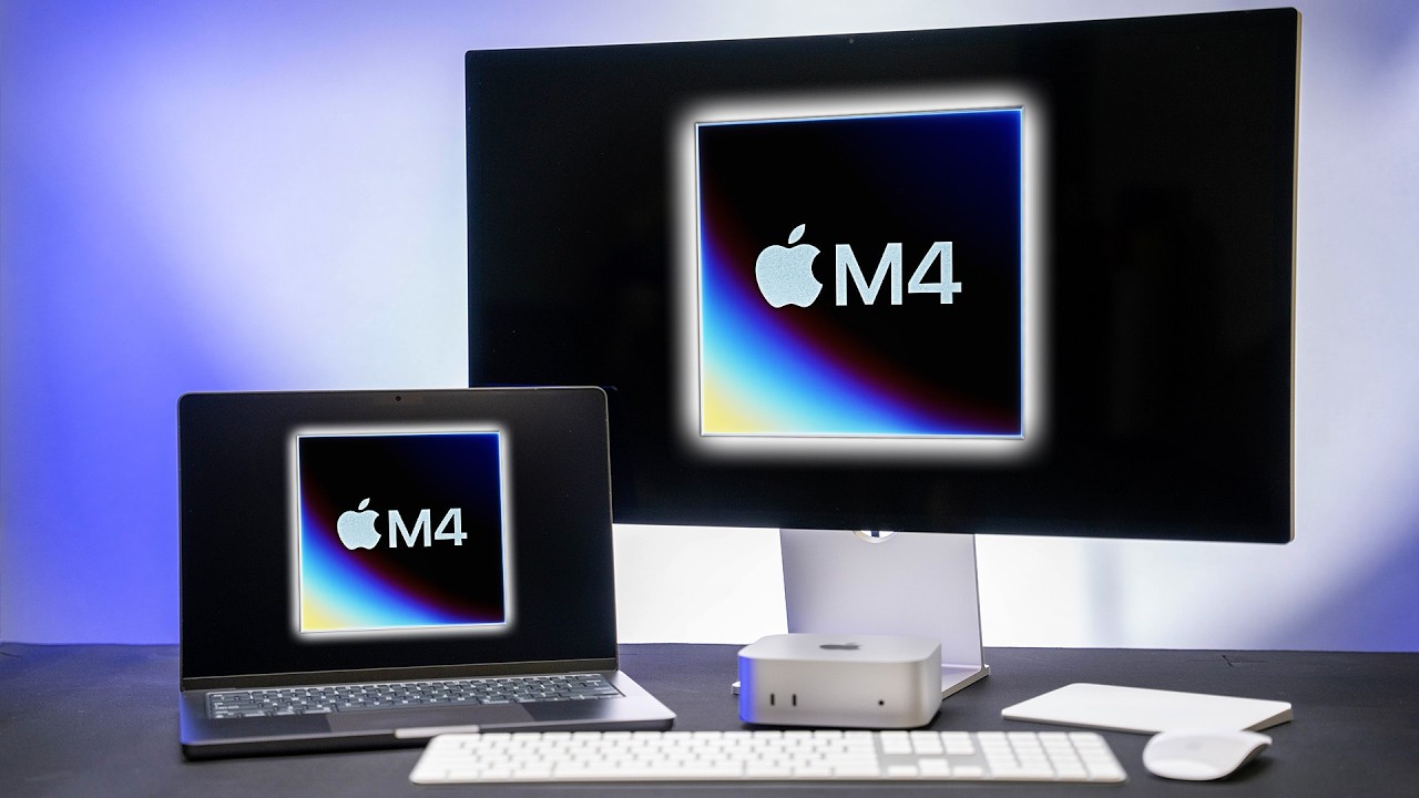 Apple's M4 Chip Powers Up The NEW Mac Mini & MacBook Pro
