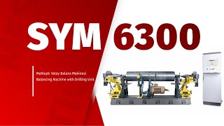 ENDÜSTRİYEL SİLİNDİR VE VALS TOPU YATAY BALANS MAKİNESİ